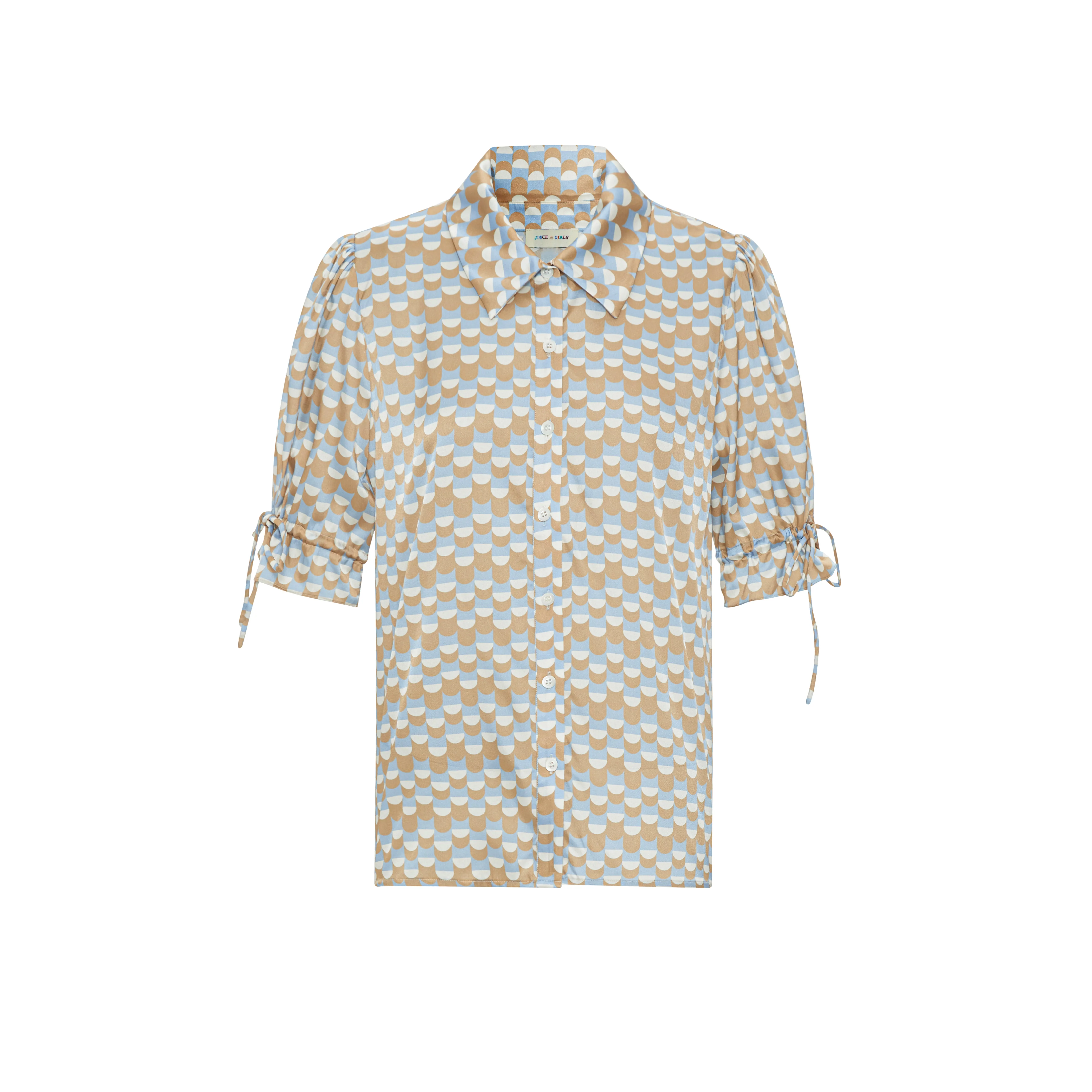 款式1面料1-silk cotton blouse-12mm 30%silk 70%cotton blouse